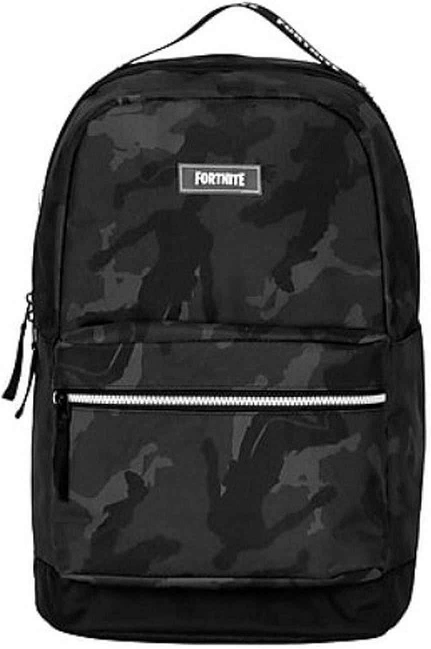 black and white fortnite backpack