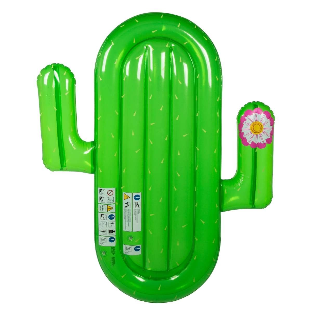 Inflatable air mattress, Cactus, aprox. 170 x 125 cm