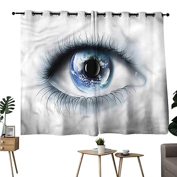 Amazon Com Brandosn Insulating Darkening Curtains Grommets