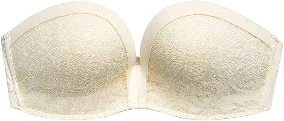 Varsbaby Women Strapless Invisible Seamless Push-up Bras