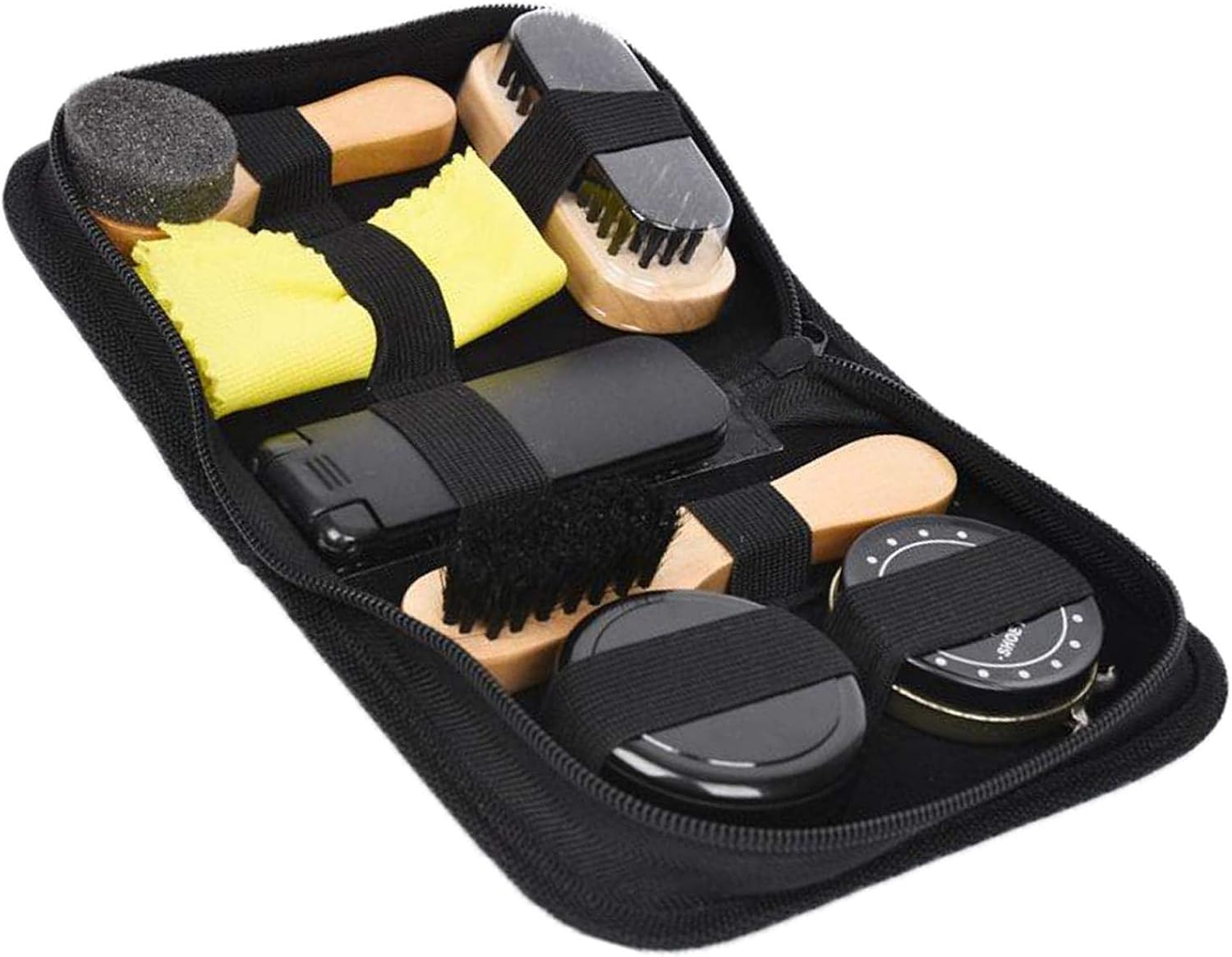 Nobranded Shoe Cleaning Kit with Shoes Shine Brush Set for Polishing