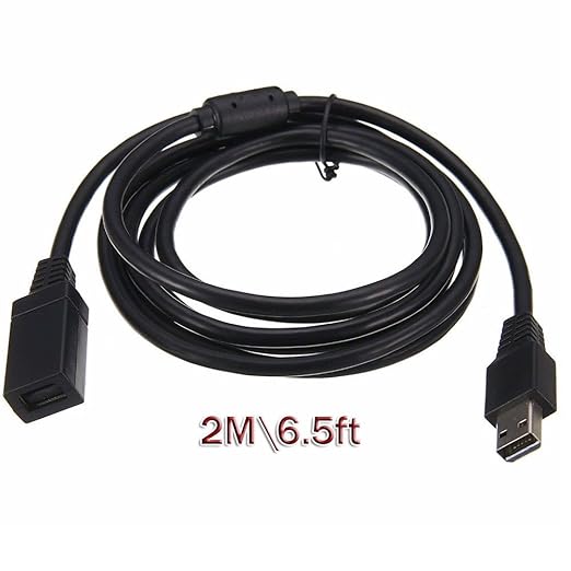 2M/6.5ft Sensor Camera Extension Cable Cord For Playstation