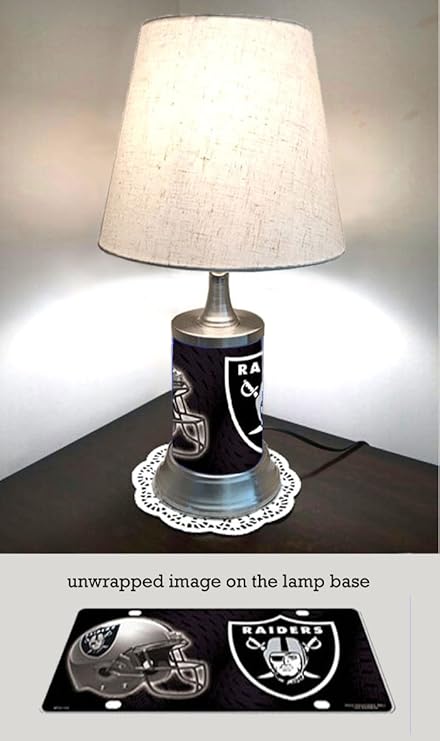 oakland raiders lamp