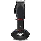 StyleCraft Rebel Professional Cordless Barber Hair Tools Collection with Super-Torque Motor - Hair Clippers and Trimmers