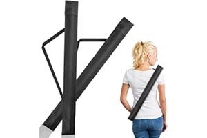 SYIGICE 2pcs Billiard Pool Cue Case, Soft Pool Stick Storage, 32” Carrying Bag for 1/2 Billiard Cue Stick