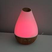Promed Aroma Diffuser 240 Ml Mit Flammeneffekt – Ultraschall Luftbefeuchter & Duftvernebler Für ätherische Öle