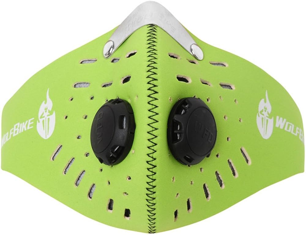 Activated Charcoal Filter Face Mask with Soft Cloth for