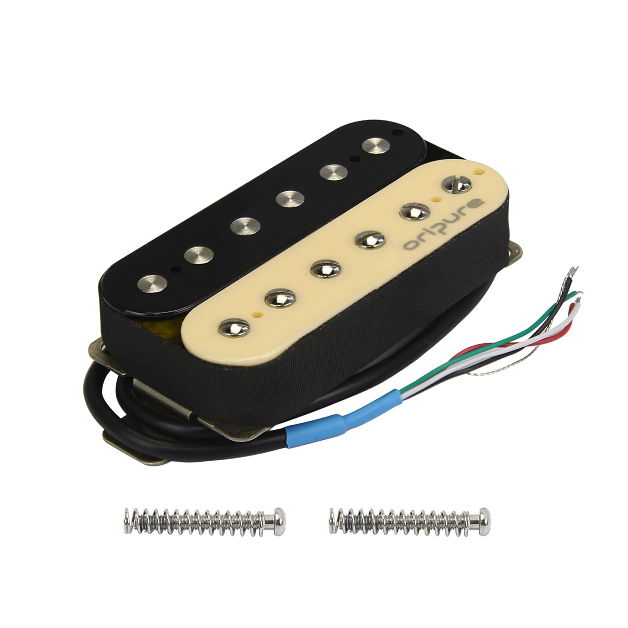 OriPure Alnico 5 Guitar Humbucker Pickups Bridge Pickup, Zebra