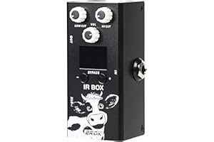 EROK Speaker Cabinet Simulator Pedal with IR Loader, 9-Band EQ & 32 Presets - Guitar/Bass Impulse Response Processor, Third-Party IR Files Support, Studio/Stage Use