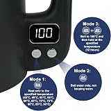 Bear Electric Kettle 1.7L 40-100°C 12 Temp Digital Display Keep Warm 1800W view 3