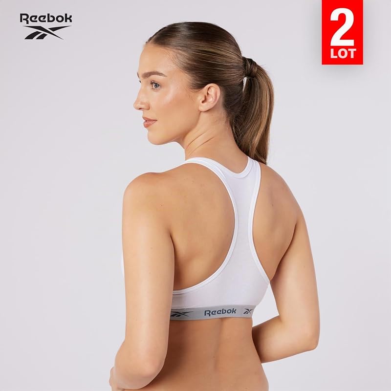 Frankie Haut Court | Vêtements pour Femme pour Usage Décontracté et Actif | Haut de Sport Dos Nageur ou Haut Court | Soutiens-Gorge Femme Lot Multiple — photo 2 sur 5