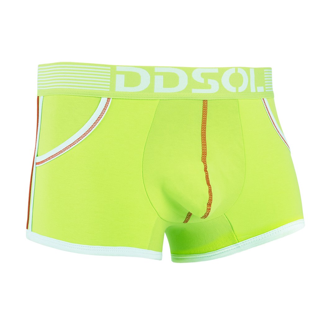 Men\'s Underwear Fedpop Cotton Stretch Boxer Brief 3 Pack