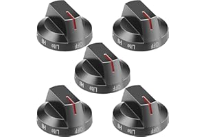 EIOLWJIEO NX60A6711SG/AA NX60A6511SG/AA Compatible with Samsung Stove Knob Replacement, DG94-04167M DG94-04167B Fits Samsun Gas Range Knobs