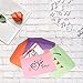 140 Pack Colorful Envelopes-Umikk 4.5 x 3.2 Inch Small Colored Envelopes with 6 Sheet Adhesive Stickers, Mini Envelopes Gift Card Multi Colored Envelopes Pocket Envelopes Bulk