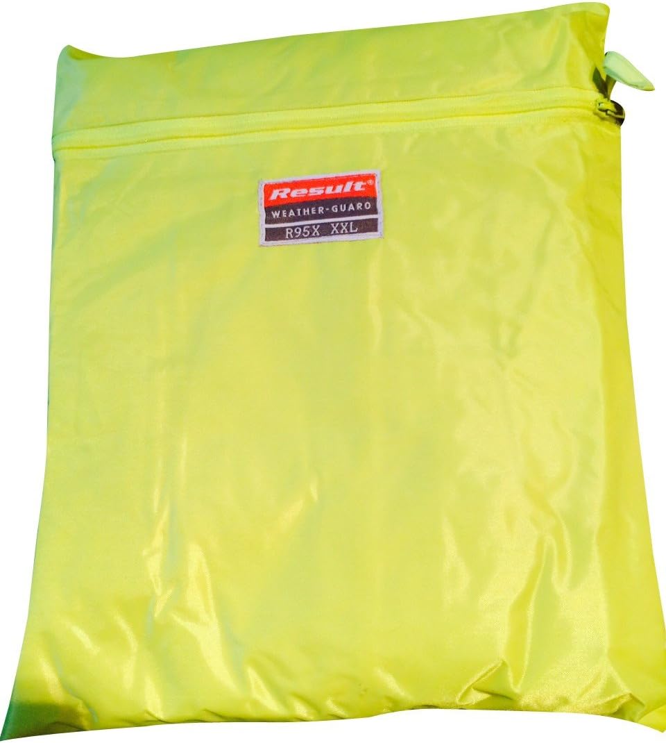 Regenanzug ( Jacke und Hose), absolut wasserdicht ,neon yellow, XL XL,Neon Yellow