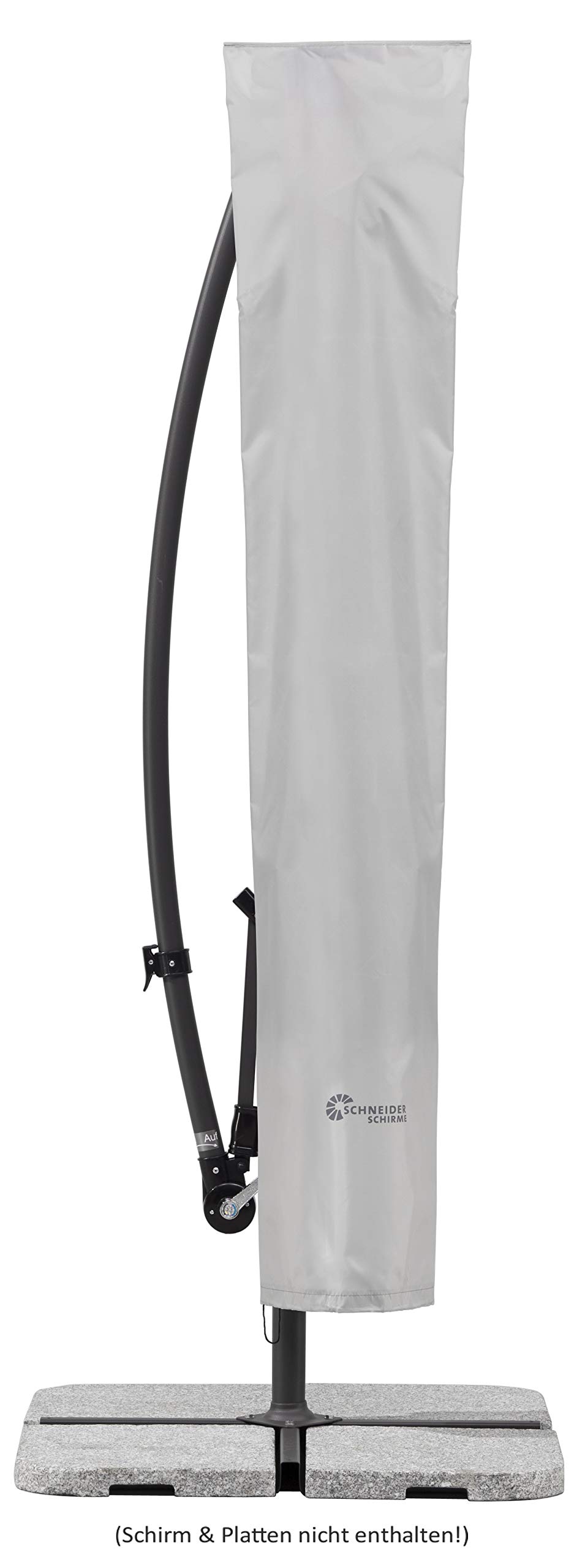 Schneider Protective Cover for Round Parasols up to 300 cm Ø, 813-00, Silver Grey, 30.50 cm x 14.50 cm x 3 cm, 270 g