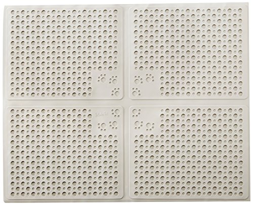 Purr-Fect Paws Cat Litter Mat, Large, Tan