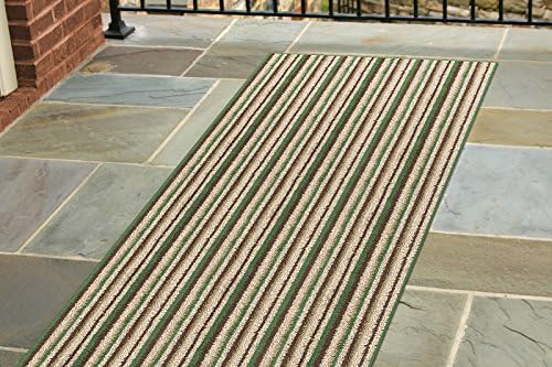 Dirt Stopper, 30 by 84-Inch, Green Stripe