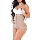 Chaierfei Shapewear for Women Tummy Control Fajas Colombianas Body Shaper Butt Lifter Compression Garment Open Bust Bodysuit
