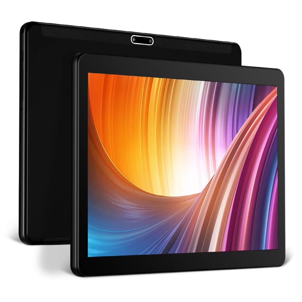Dragon Touch Max10 Android 10.1 inch Tablet with Octa-Core Processor, 3GB RAM, 32GB Storage, 1080P FHD Display, Android 10, 5G Wi-Fi, GPS, Type C Port, Black