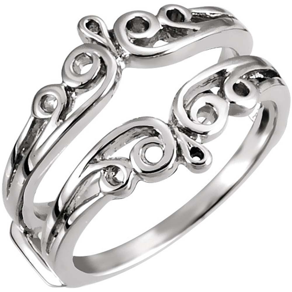 All Metal Ring Guard in 14k Yellow Gold ( Size 6 ) Banvari
