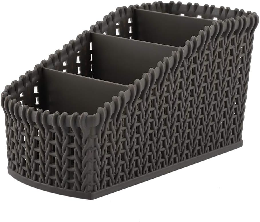 Rattan Aufbewahrungsbox, Desktop Organizer, langlebig, hohe Kapazität