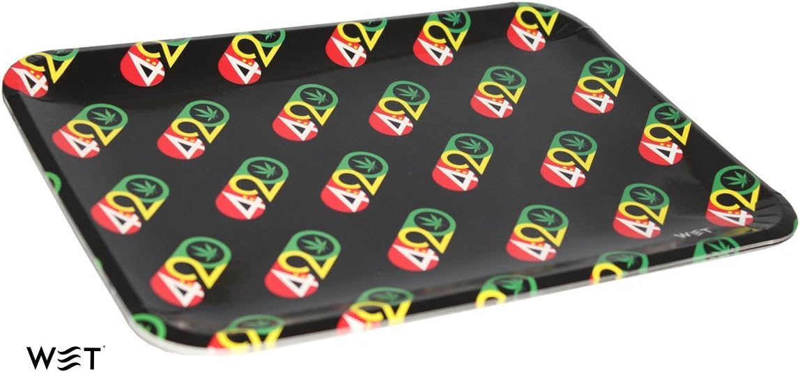 Rolling Trays (6 Pack), Medium, Great for Parties, Reusable Food Grade Paper Plate Material (4:20)