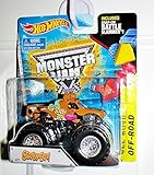 Hot Wheels Monster Jam Scooby-Doo #27 Monster Truck With Snap-On Battle Slammer Off-Road