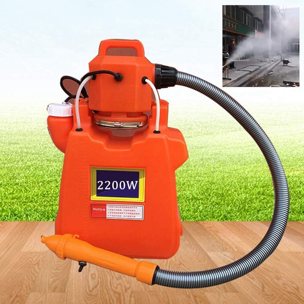 20L Handheld Electric Sprayer,Surroundings Disinfection and Agriculture Fogger Machine,Mist Drop Diameter 20 to 500Um Adjustable