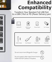 USB-C Female to USB 3.0 Male Adapter