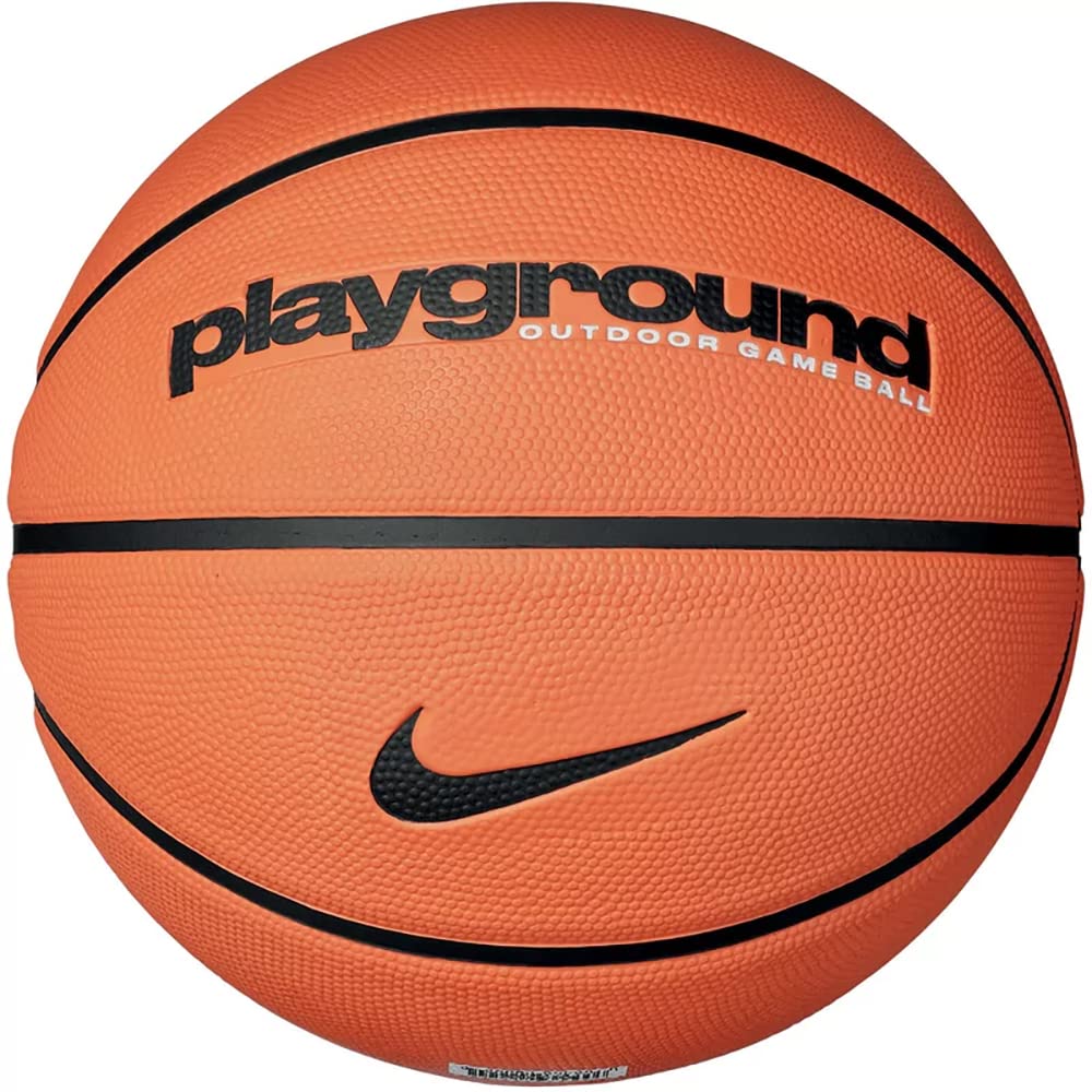 NIKE Unisex ( ) NIKE BASKETBALL EVERYDAY PLAYGROUND TAN SIZE 7 FULL , 814 Amber/Black/Black, UK