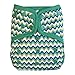 EcoAble Baby Cloth Diaper Cover AI2, Snaps, 5-pack + 10 inserts (Size 1 / 8-25lb, Boy)