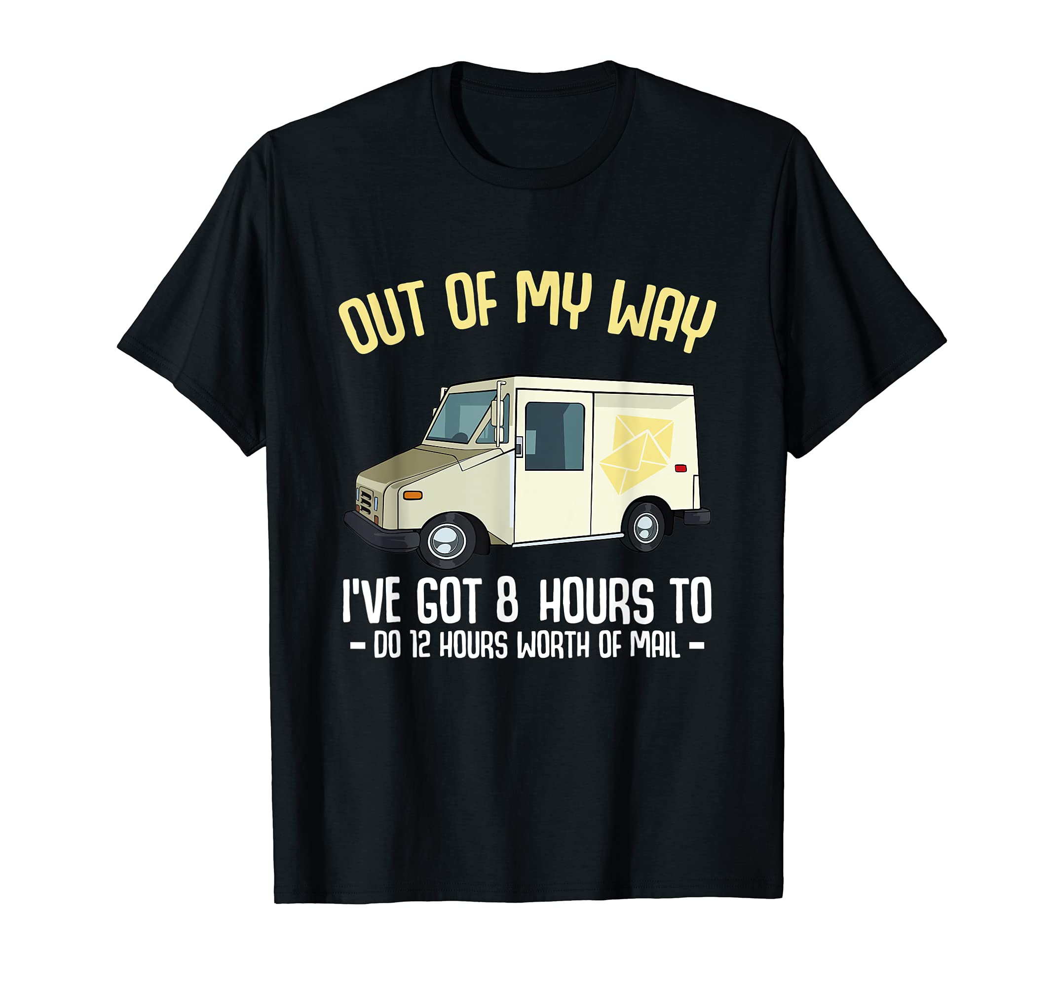 Postal Worker Mail Carrier Postman Delivery Post Office Tee T-Shirt
