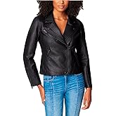 [BLANKNYC] girls Luxury Clothing Vegan Leather Moto Jacket, Comfortable & Stylish Coat