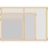 Jonti-Craft KYDZ Suite 1510JCEPL Panel, E-Height, 24" Wide, See-Thru