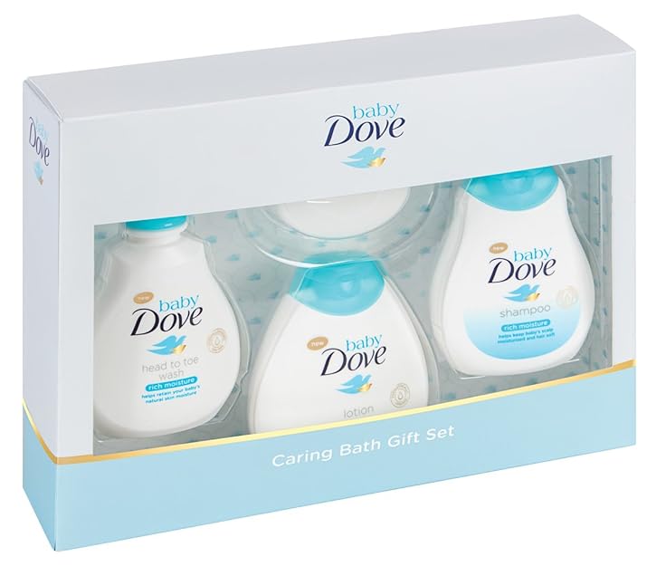 Image result for baby dove caring bath set