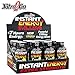 Nitro2Go Instant Energy Extra Strength Pomegrape 2 Ounce Power Pack of 12 Bottles Plus 7 Hour Stamina Boost Extra Strength Shot Extreme Minerals Vitamins Supplement per Drink