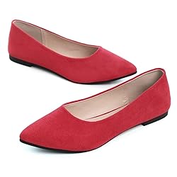 ChaiRong Zhou Flats for Women Comfortable Slip on