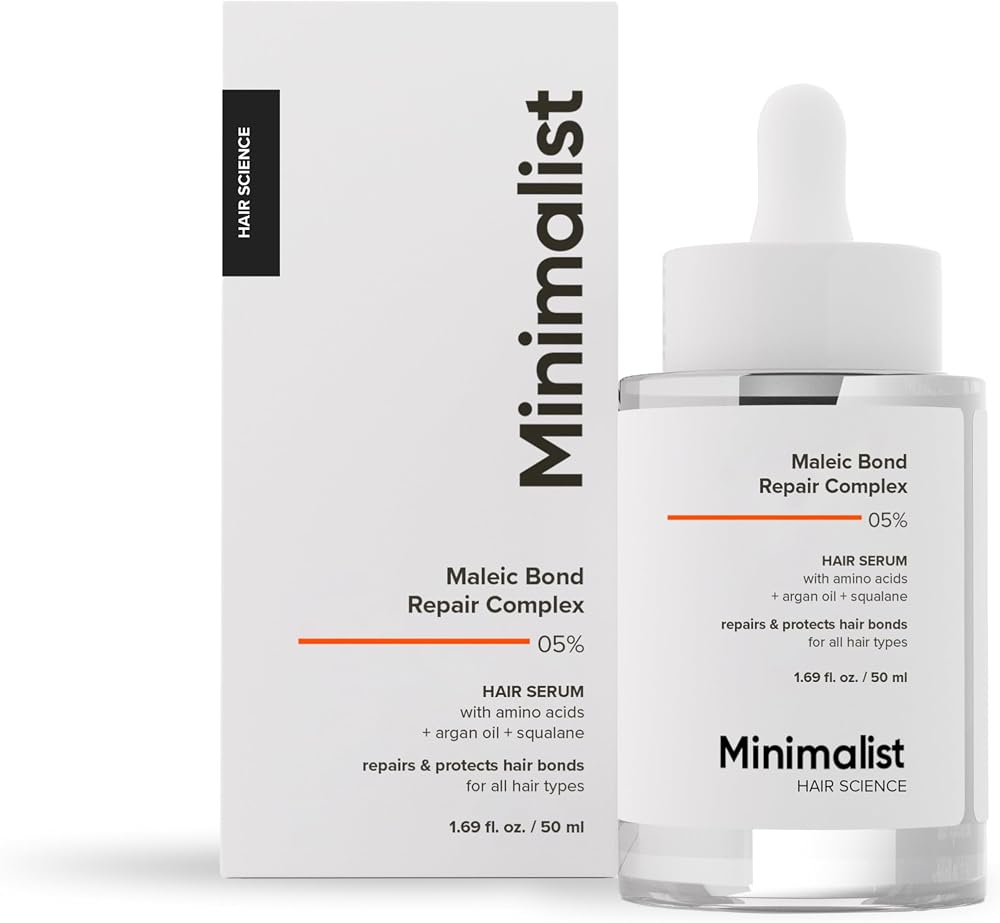 Minimalist Maleic Bond Repair 05% Hair Serum Amino Acids Argan Oil 50ml All