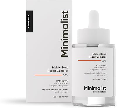 Minimalist Maleic Bond Repair 05% Hair Serum Amino Acids Argan Oil 50ml All