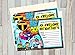 12 TEEN TITANS GO Birthday Invitations (12 5x7in Cards, 12 matching white envelopes)