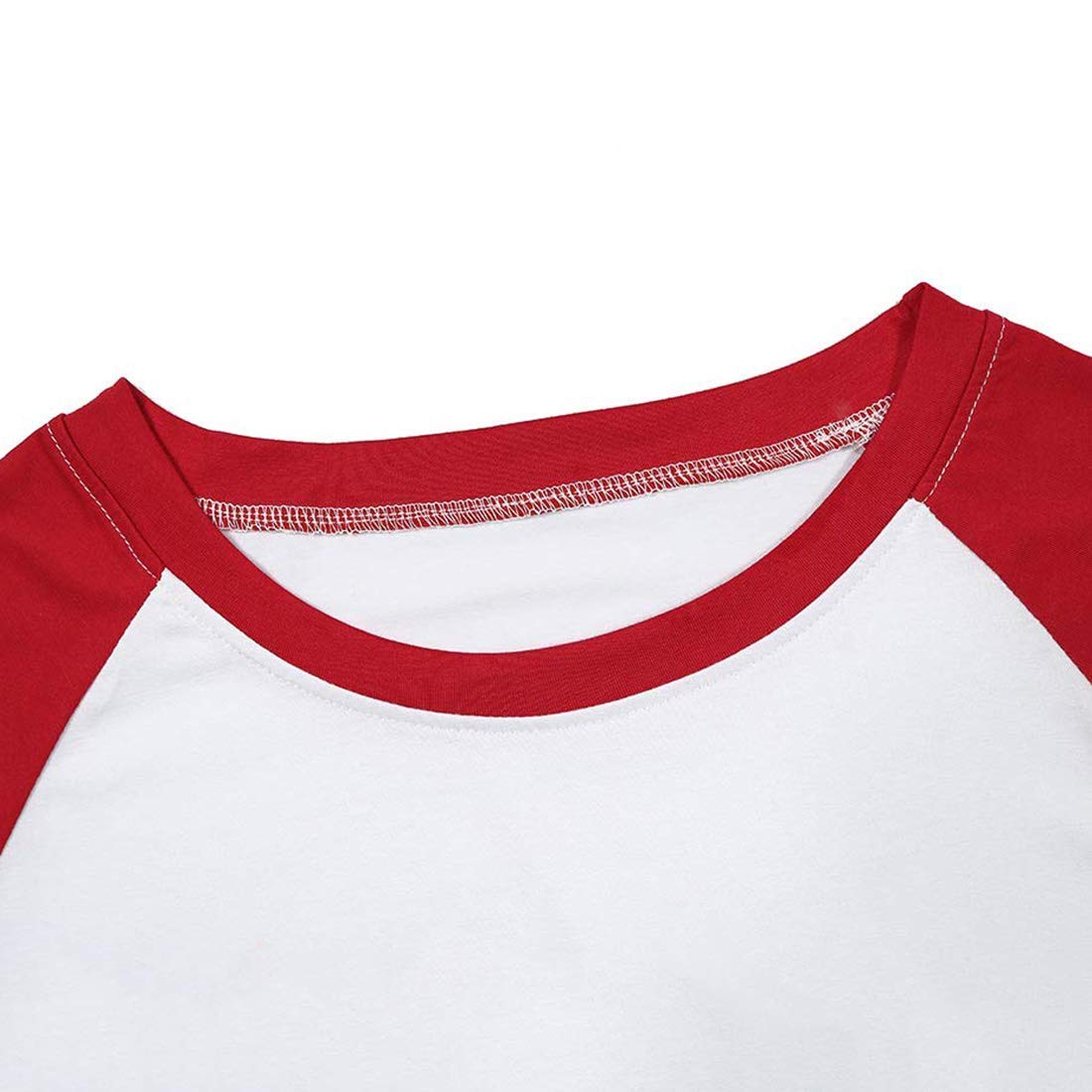 Goodstoworld Christian T-Shirt Women Raglan Long Sleeve Blouse Tee Xmas Top Baseball T Shirt