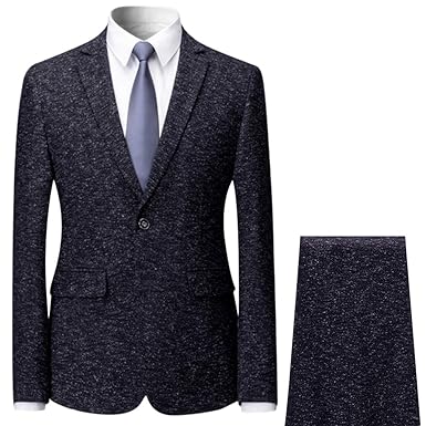 Homme Costume Homme 2 Pcs Veste Et Pantalon Mariage Party