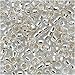 Toho Round Seed Beads 8/0 #21 'Silver Lined Crystal' 8 Gram Tube