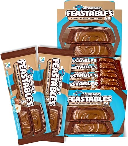 Amazon.com: Feastables MrBeast Combo Pack, King Size Milk Crunch
