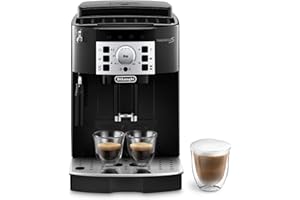 De'Longhi Magnifica S Automatic Espresso Machine with Milk Frother for Hot Coffee Drinks Recipes, Soft-Touch Control Panel, B