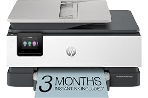 HP OfficeJet Pro 8125e Wireless All-in-One Color Printer, Instant Ink; Two-Sided Printing
