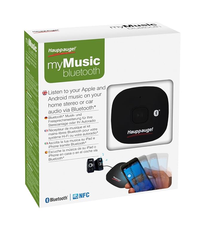 Hauppauge myMusic - Transmisor de música Bluetooth: Hauppauge: Amazon.es: Electrónica