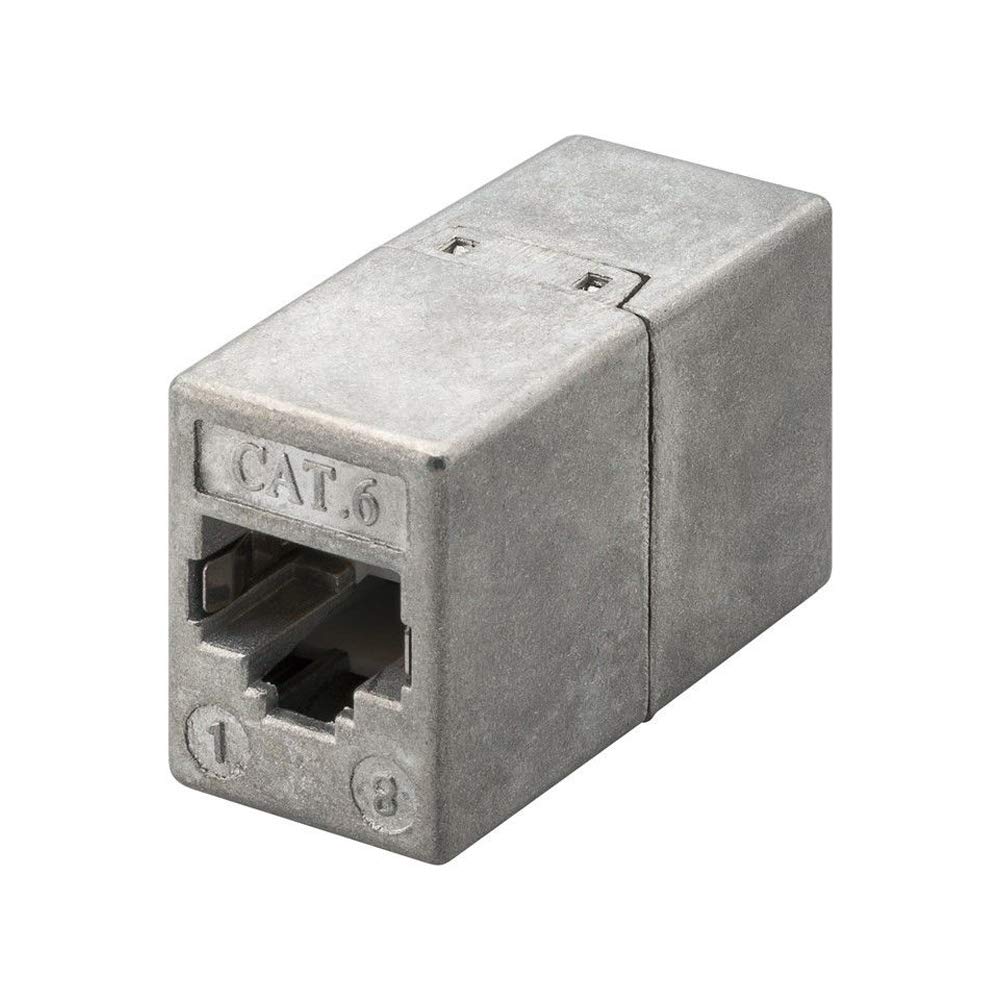Goobay 93963 RJ45 Modular Coupler, CAT 6