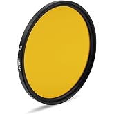 Tiffen 52mm 85C Color Conversion Filter for Tungsten-Balanced Film | Decrease the Color Temperature from 5500 to 3800K
